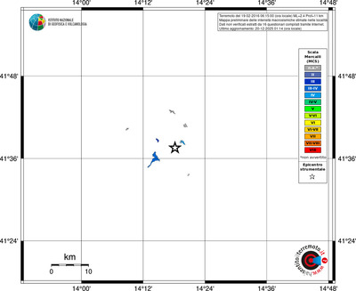 Mappa MCS - territori località