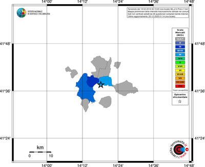 Mappa MCS - territori comuni