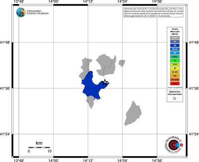 Mappa MCS - territori comuni