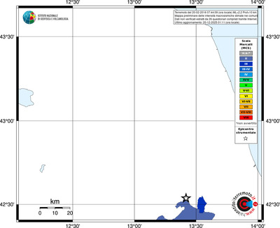 Mappa MCS - territori comuni