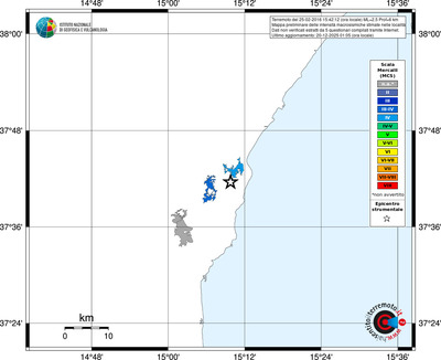 Mappa MCS - territori località