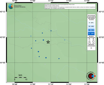 Mappa comuni con almeno 3 questionari