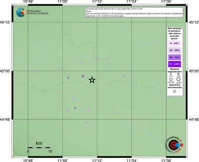 Mappa comuni con almeno 3 questionari