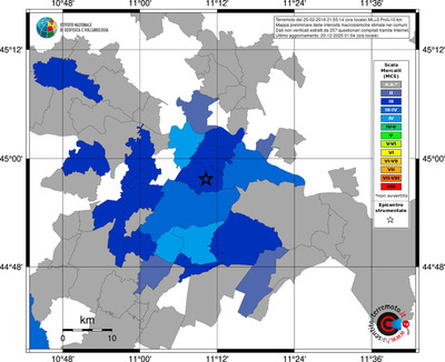 Mappa MCS - territori comuni