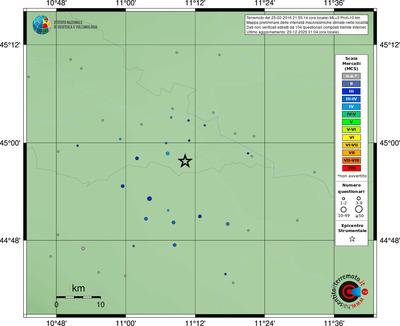 Mappa MCS - località