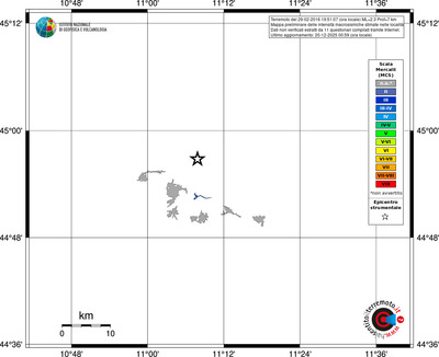 Mappa MCS - territori località