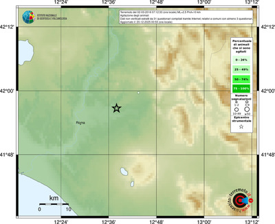 Mappa comuni con almeno 3 questionari