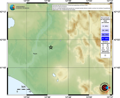 Mappa comuni con almeno 3 questionari