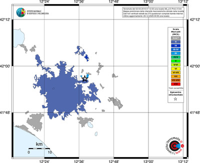 Mappa MCS - territori località