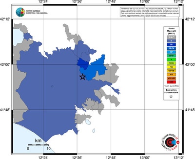 Mappa MCS - territori comuni