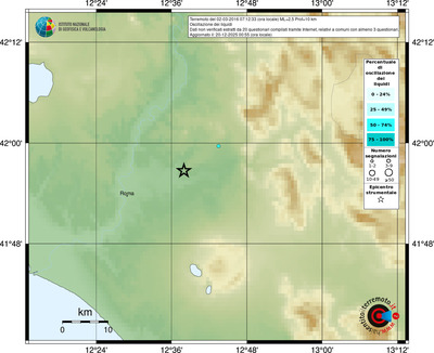 Mappa comuni con almeno 3 questionari