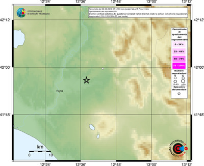 Mappa comuni con almeno 3 questionari