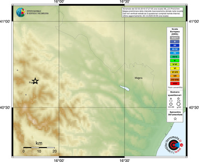 Mappa EMS - località