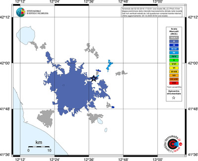 Mappa MCS - territori località