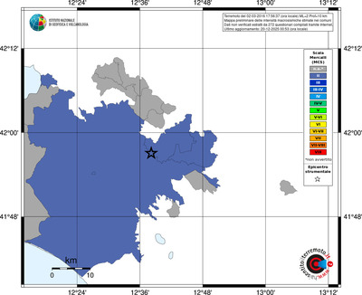 Mappa MCS - territori comuni