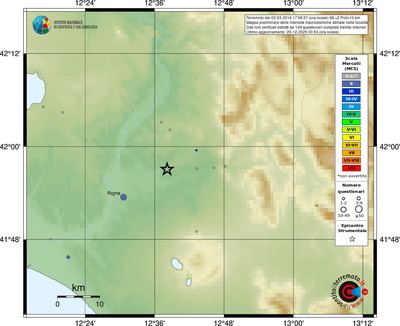 Mappa MCS - località