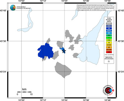 Mappa EMS - territori comuni