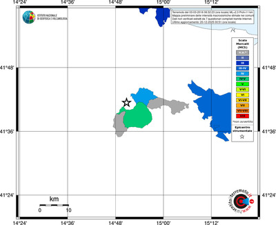 Mappa MCS - territori comuni