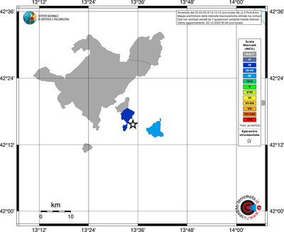 Mappa MCS - territori comuni
