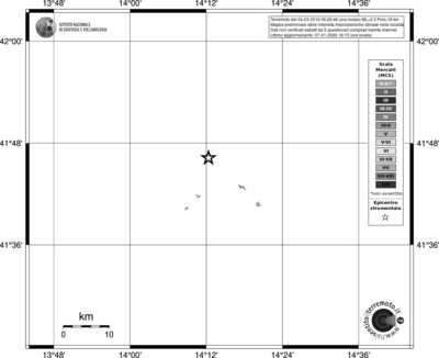 Mappa MCS - territori località