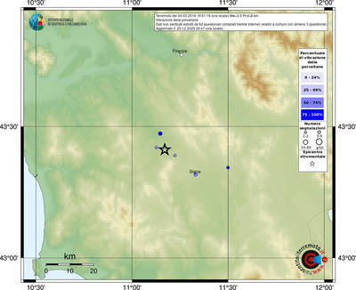 Mappa comuni con almeno 3 questionari