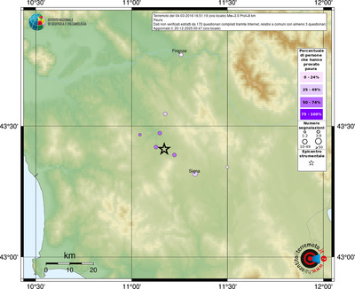 Mappa comuni con almeno 3 questionari