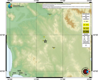 Mappa comuni con almeno 3 questionari