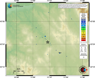 Mappa MCS - località