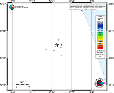 Mappa MCS - territori località