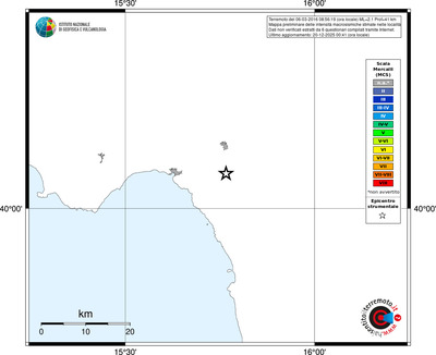 Mappa MCS - territori località