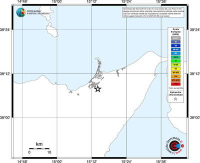 Mappa EMS - territori località
