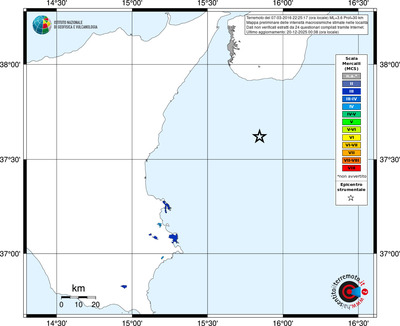 Mappa MCS - territori località