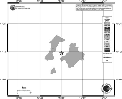 Mappa MCS - territori comuni