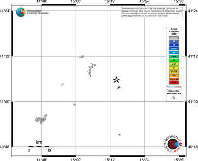 Mappa EMS - territori località