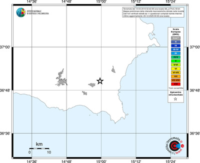 Mappa EMS - territori località