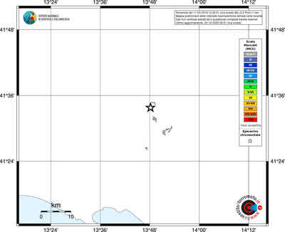 Mappa MCS - territori località