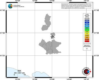 Mappa MCS - territori comuni
