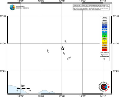 Mappa MCS - territori località