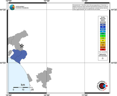 Mappa MCS - territori comuni