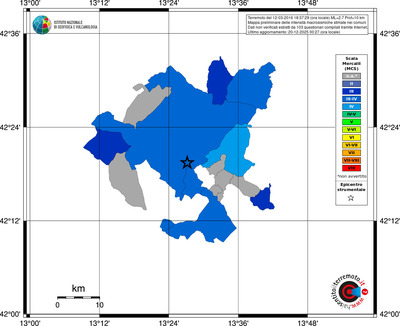 Mappa MCS - territori comuni