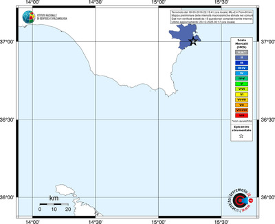 Mappa MCS - territori comuni