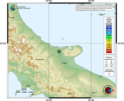 Mappa EMS - località