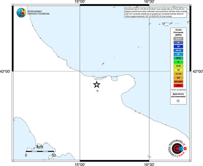 Mappa EMS - territori località