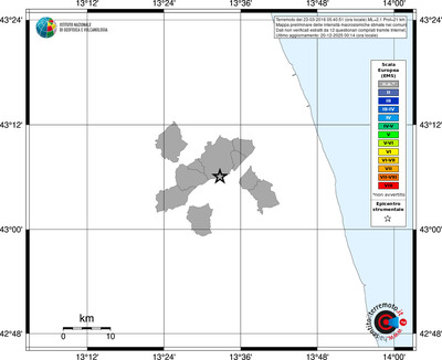 Mappa EMS - territori comuni