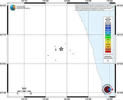 Mappa MCS - territori località