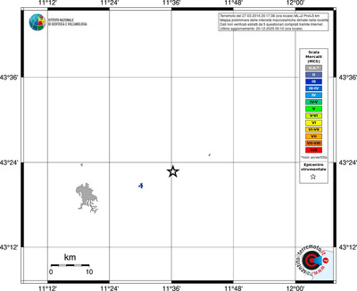 Mappa MCS - territori località