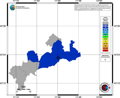 Mappa MCS - territori comuni