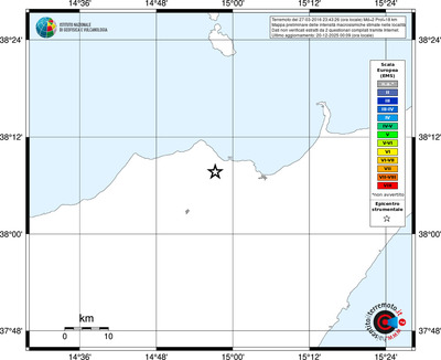 Mappa EMS - territori località