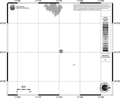 Mappa MCS - territori località