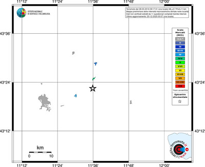 Mappa MCS - territori località